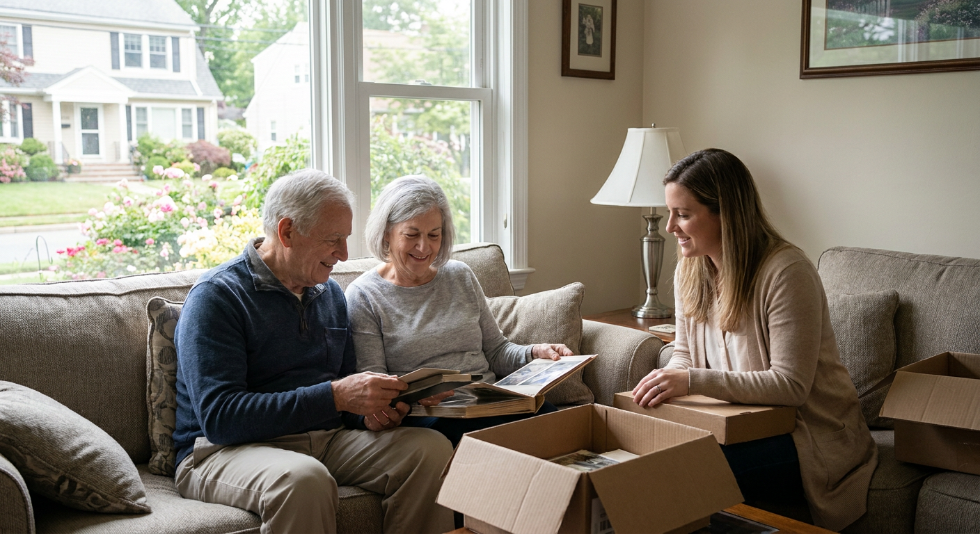 Downsizing a Parent's Home in NJ: Complete Family Guide