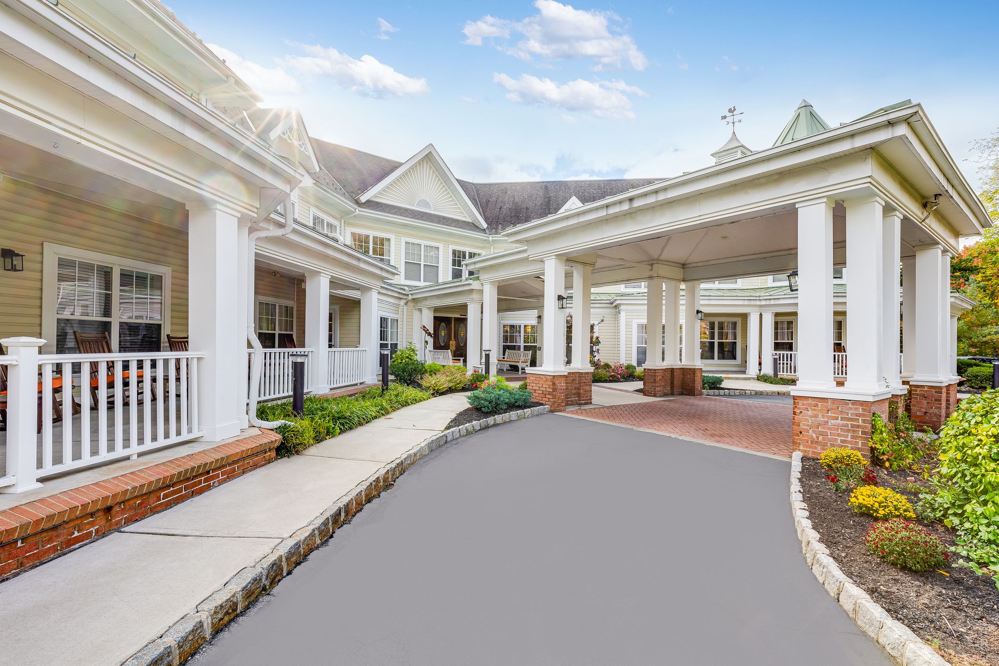 The outside of Sunrise Morris Plains in Morris Plains