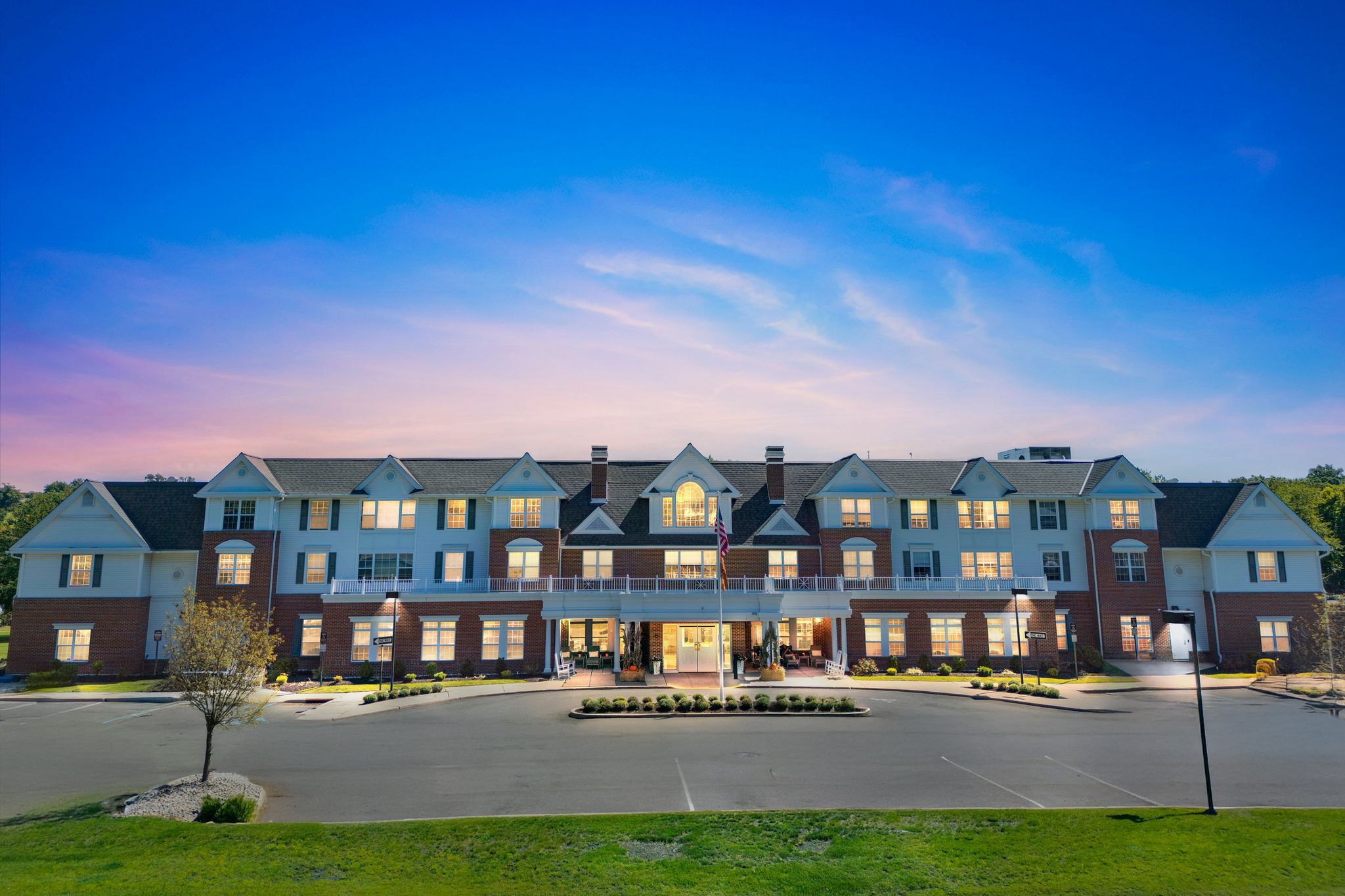 The outside of Brighton Gardens West Orange in West Orange