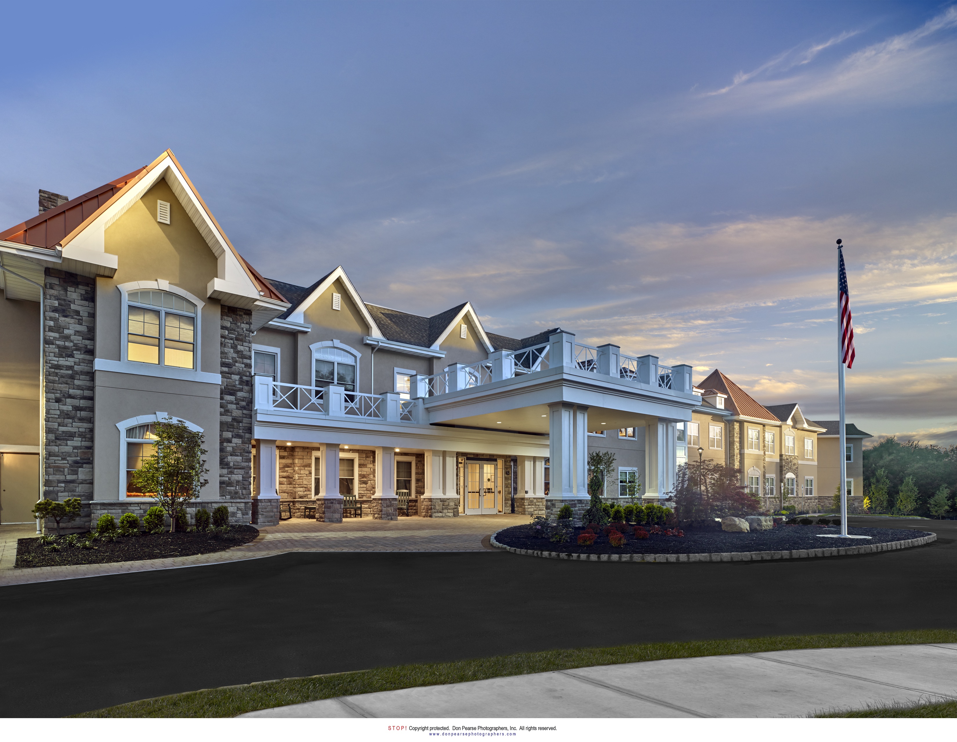 The outside of Brandywine Livingston in Livingston
