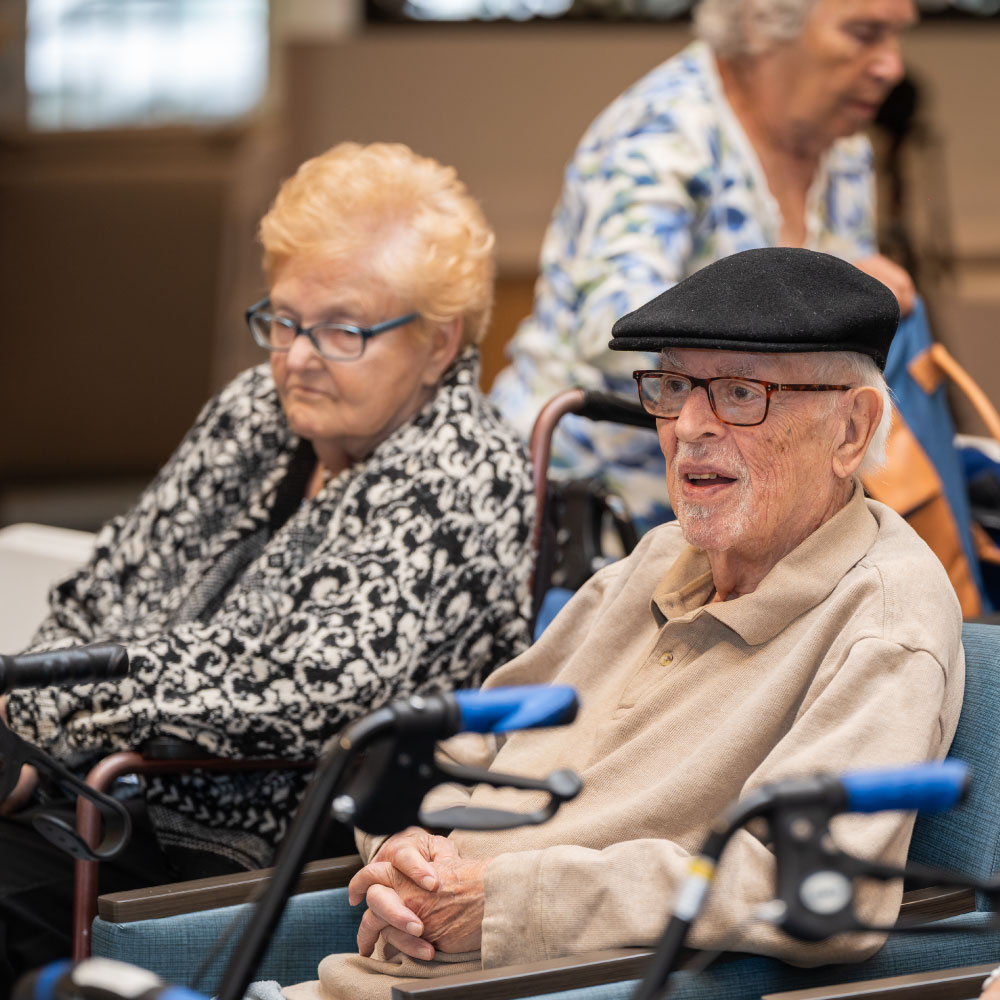 Senior resident portrait at Lester Senior Living NJ
