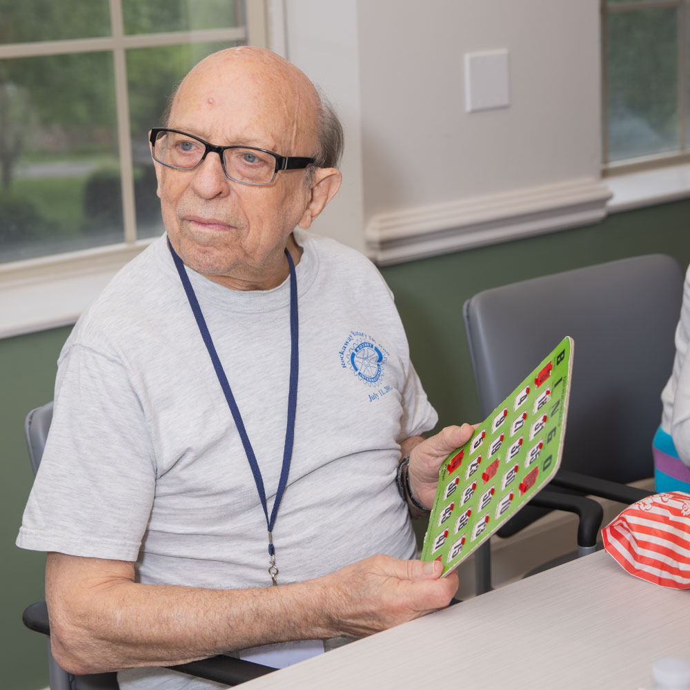 Lester Senior Living resident enjoying daily activities
