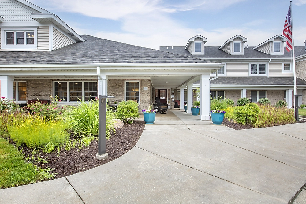 The outside of Mt Arlington Senior Living in Mount Arlington