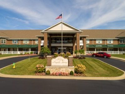 The outside of Mt Arlington Senior Living in Mount Arlington