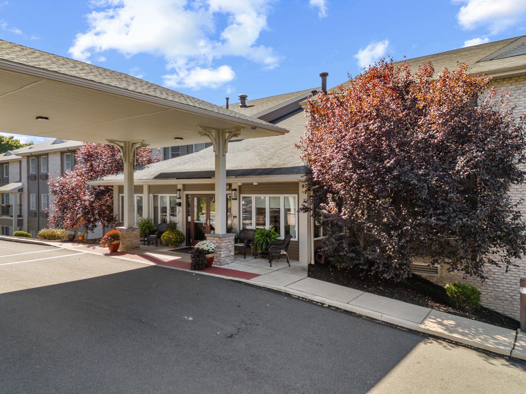 The outside of Mt Arlington Senior Living in Mount Arlington
