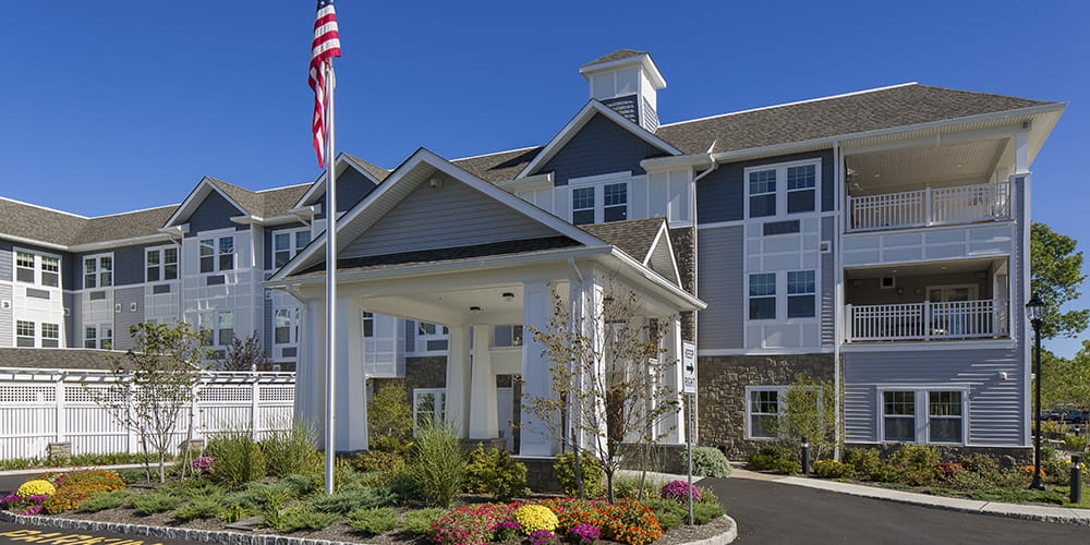 The outside of Brightview Tenafly in Tenafly