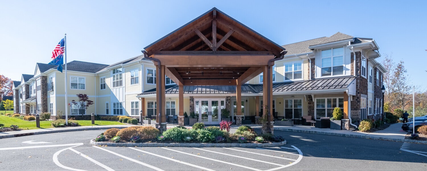 The outside of Arbor Terrace Norwood in Norwood