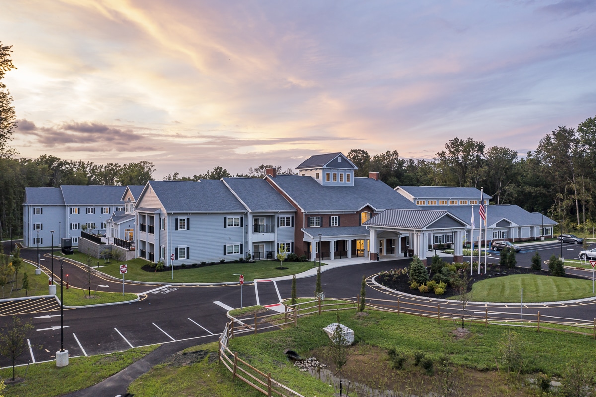 The outside of Ciel Senior Living of Princeton in Monmouth Junction