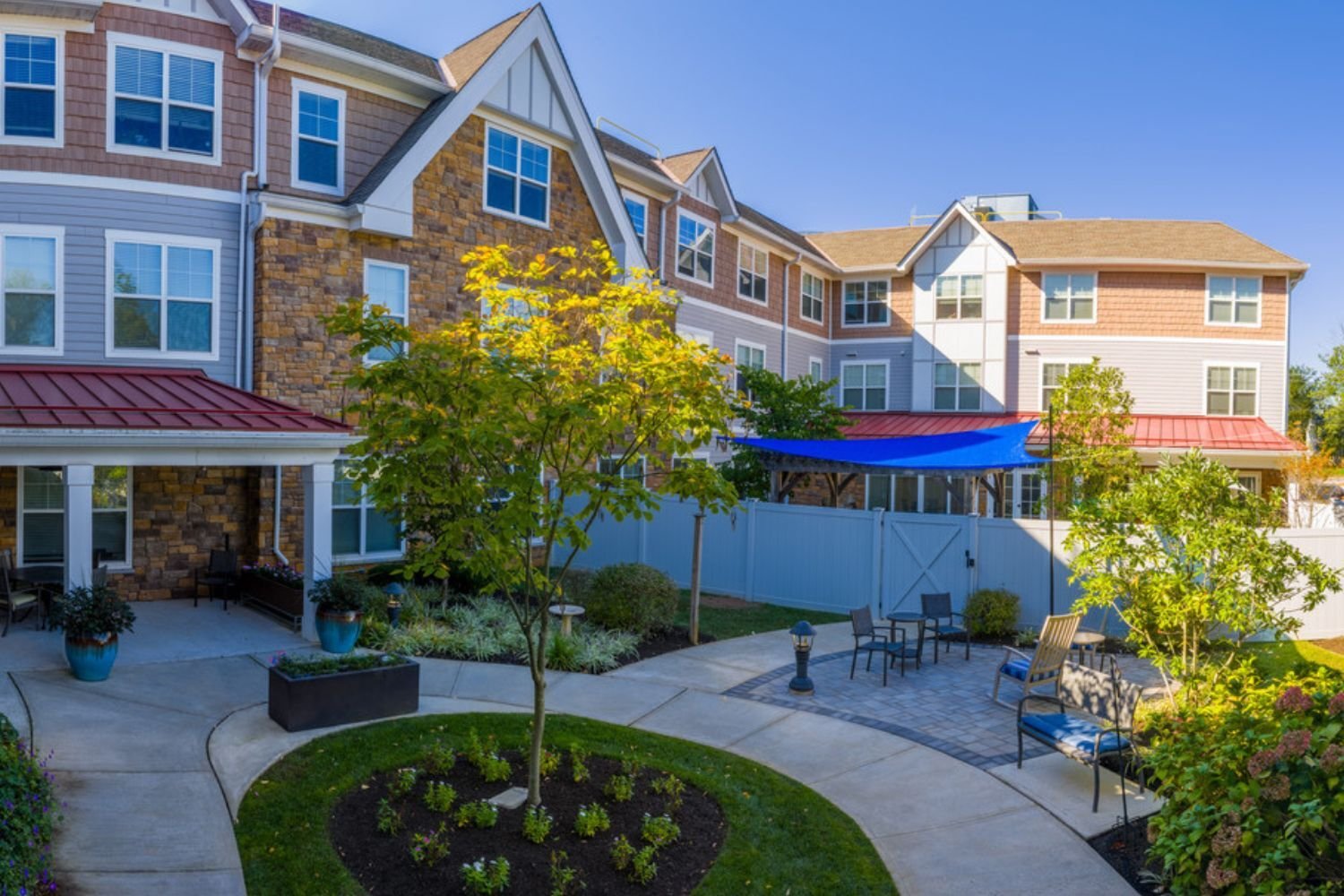 The outside of Arbor Terrace Monmouth in Shrewsbury