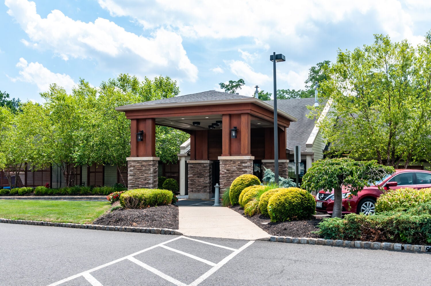 The outside of Arbor Terrace of Middletown in Middletown