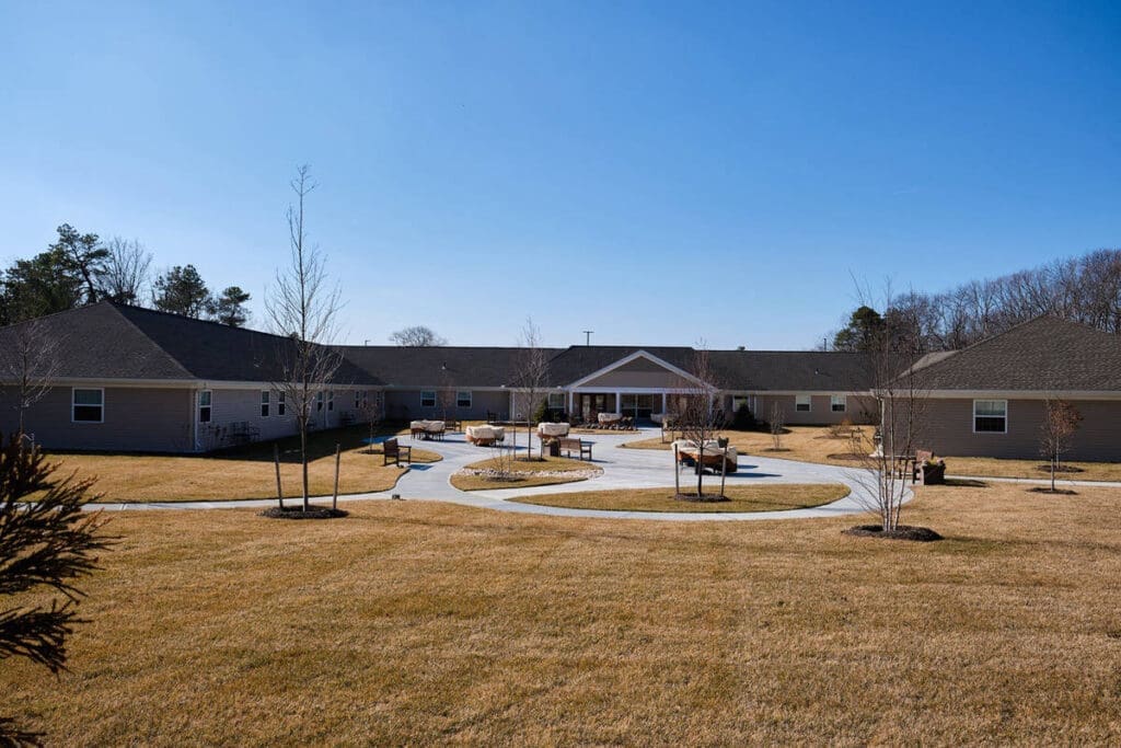 The outside of Artis Senior Living of Brick in Brick