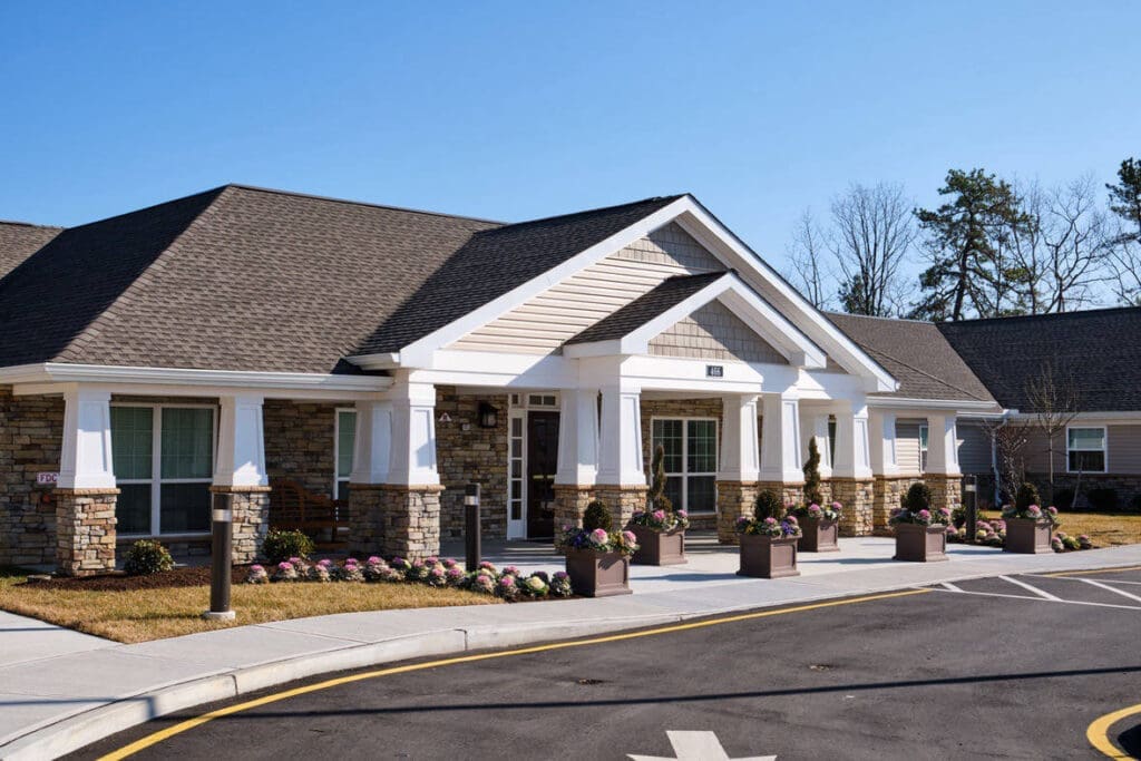 The outside of Artis Senior Living of Brick in Brick