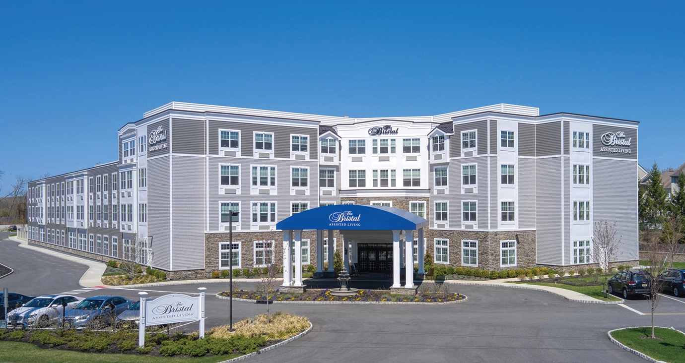 The outside of The Bristal at Wayne in Wayne