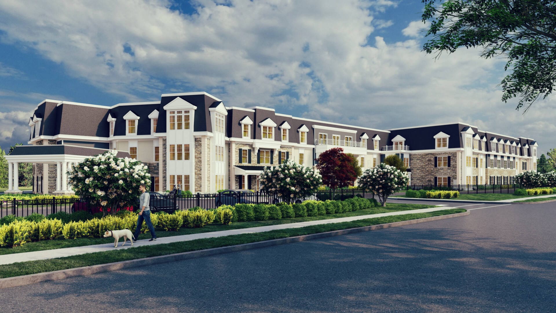 The outside of The Chelsea at Sparta in Sparta