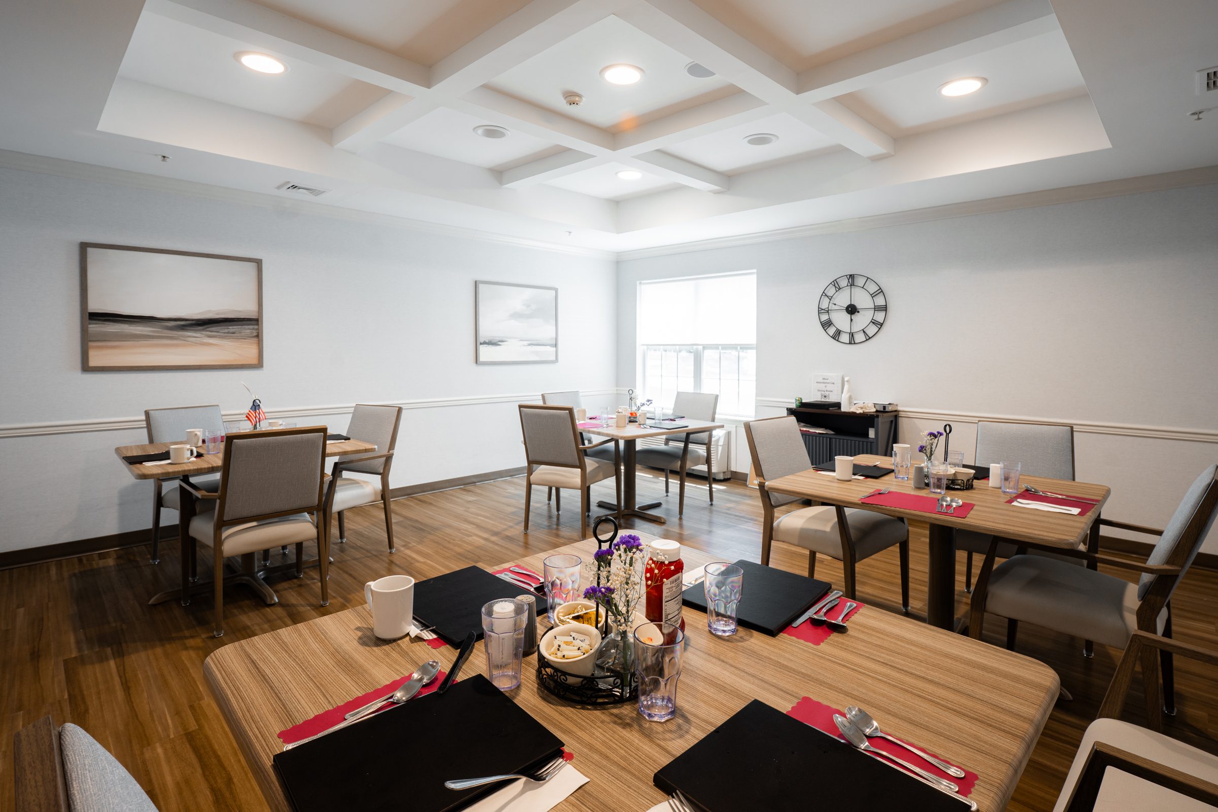 Spring Home assisted living dining room