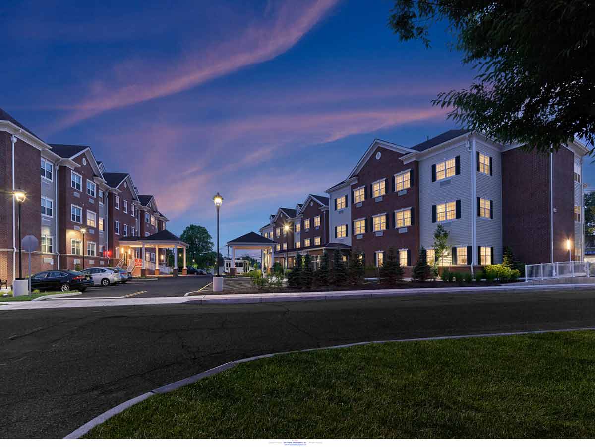 The outside of The Chelsea at Fair Lawn in Fair Lawn