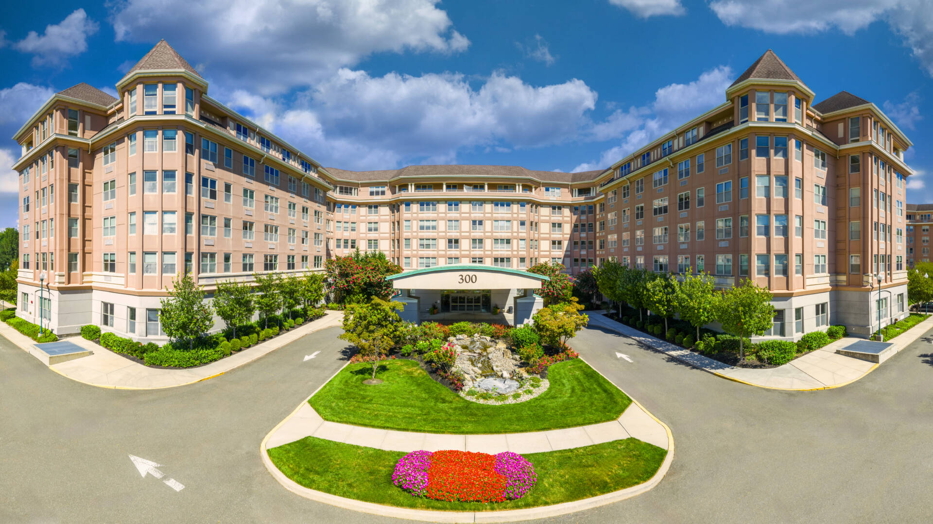 The outside of The Chelsea at Fair Lawn in Fair Lawn