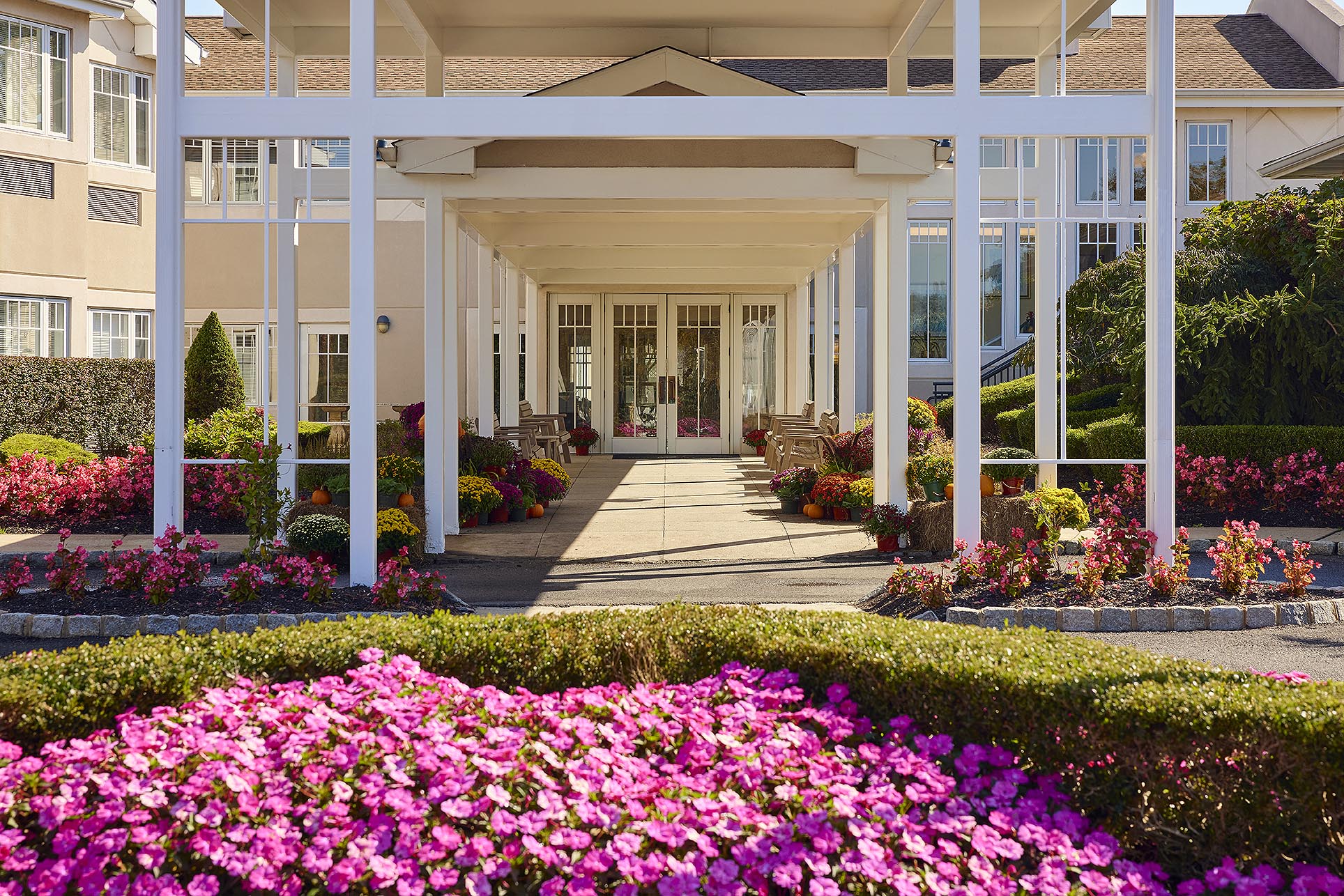 The outside of Brandywine Living at Governor's Crossing in Englishtown
