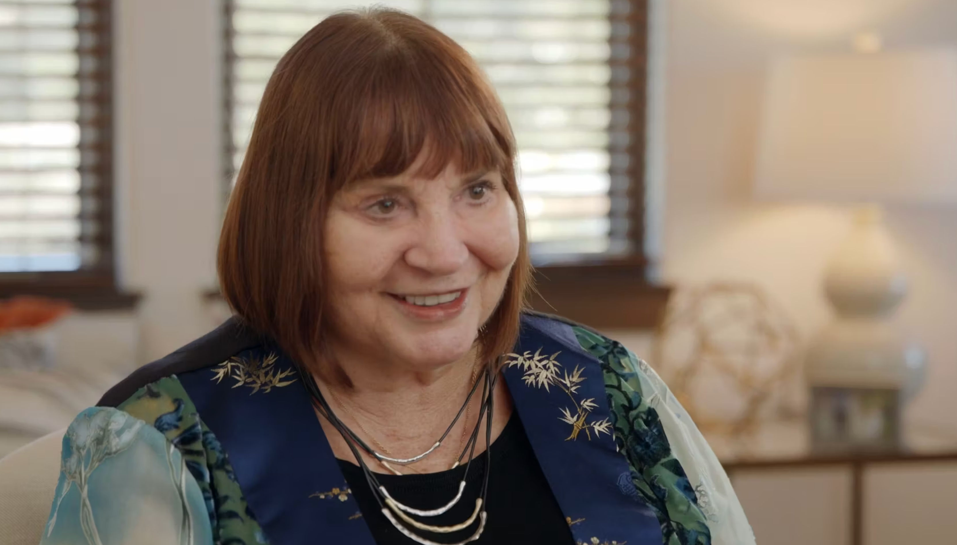 senior woman in senior apartment
