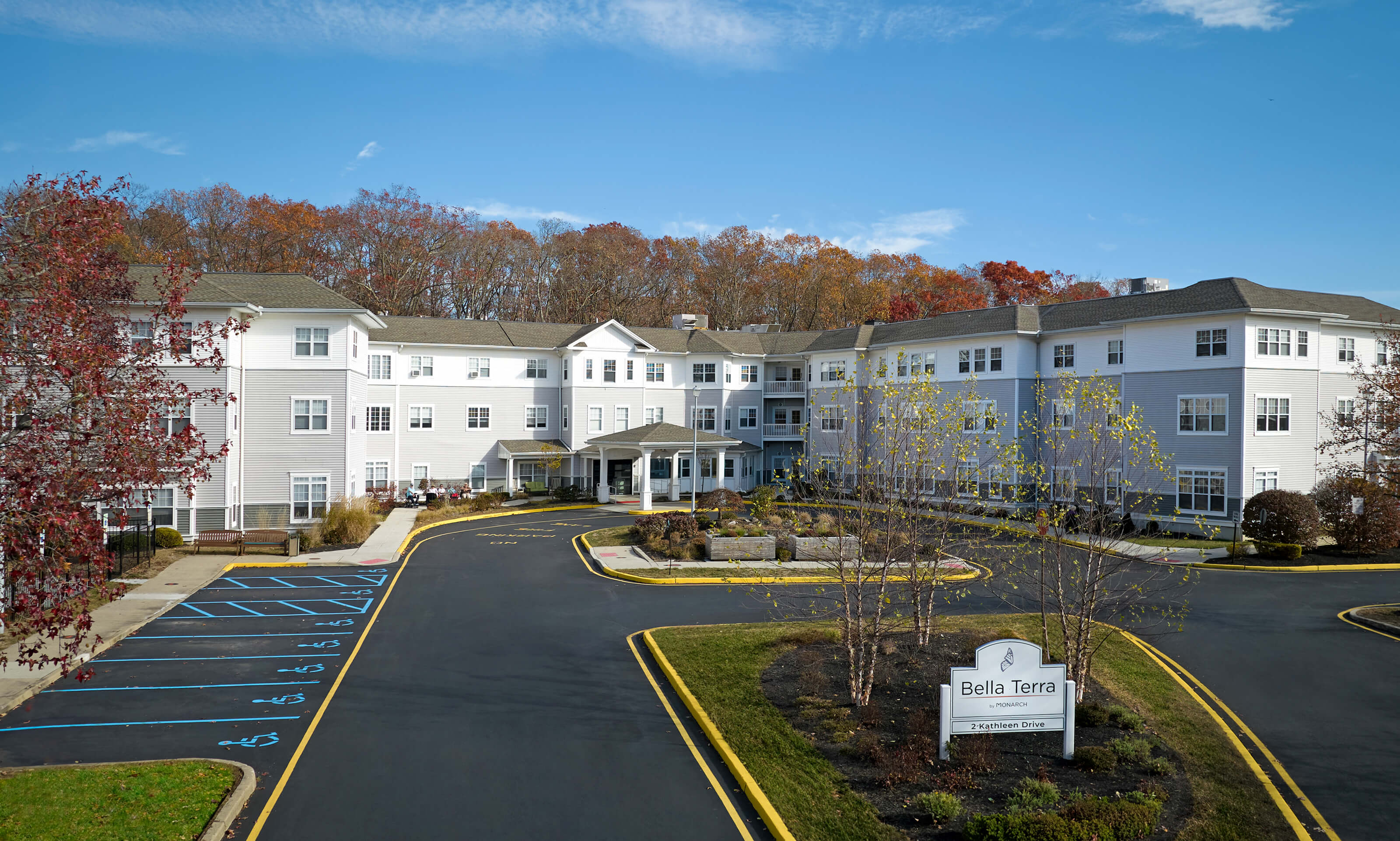 The outside of Bella Terra by Monarch in Jackson