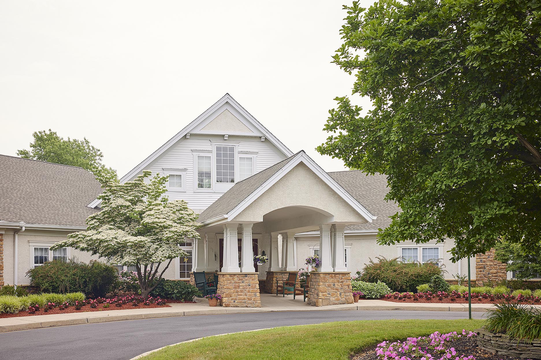 The outside of Brandywine Living at Toms River in Toms River
