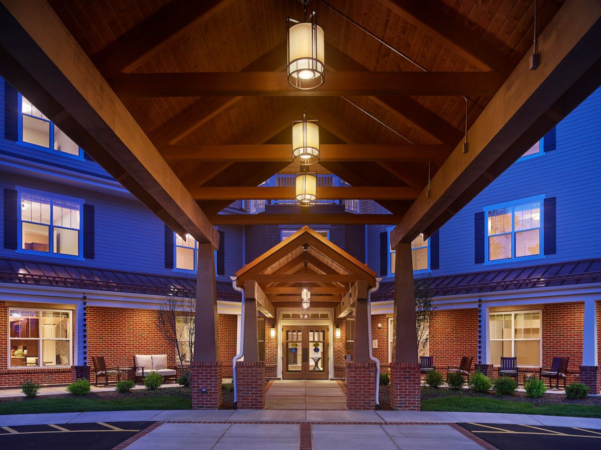 The outside of Martin and Edith Stein Assisted Living Residence in Somerset