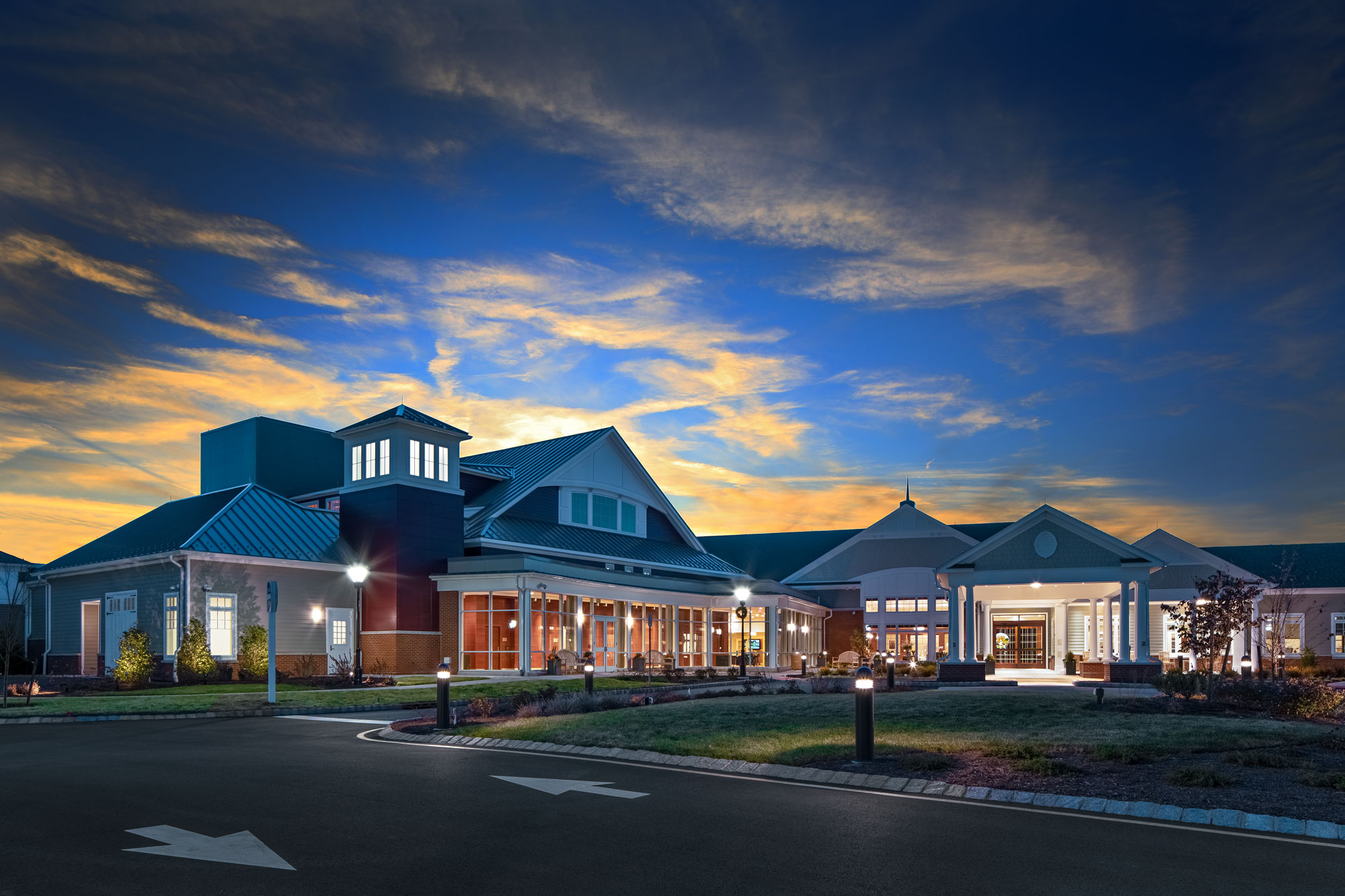 The outside of Assisted Living at Fellowship Village in Basking Ridge