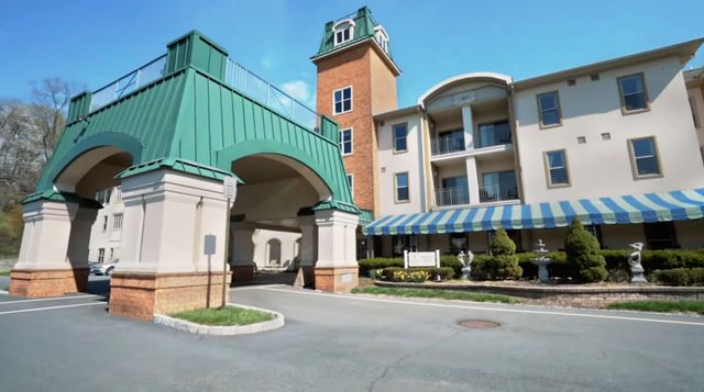 The outside of United Methodist Communities at Bristol Glen in Newton