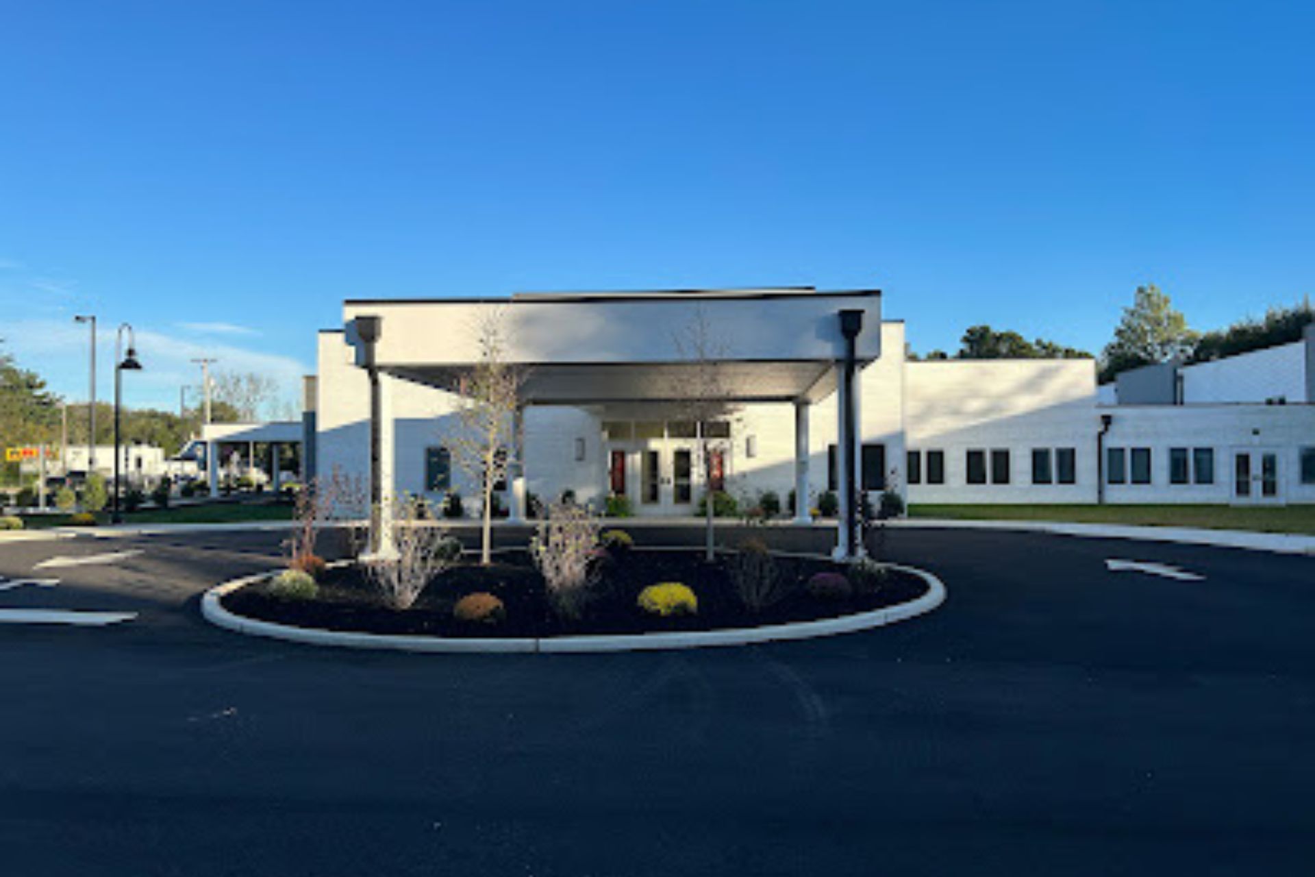 The outside of New Standard Senior Living at Hammonton in Hammonton